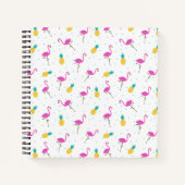Neon Flamingos Notitieboek (Voorkant)