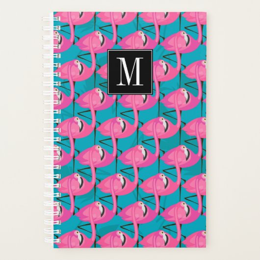 Neon Flamingos Planner (Voorkant)
