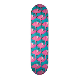 Neon Flamingos Two Persoonlijk Skateboard