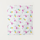 Neon Flamingos Wandkleed (Voorkant)