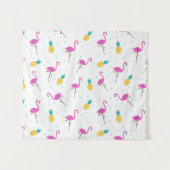 Neon Flamingos Wandkleed (Voorkant (horizontaal))