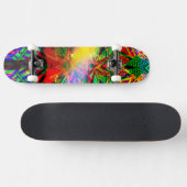 Neon Flash Graffiti-skateboard Persoonlijk Skateboard (Horizontaal)