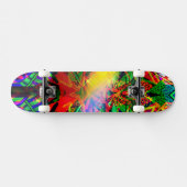 Neon Flash Graffiti-skateboard Persoonlijk Skateboard (Horizontaal)