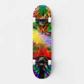Neon Flash Graffiti-skateboard Persoonlijk Skateboard (Voorkant)