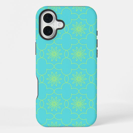 Neon Flora iPhone Hoesje (Achterkant)