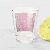Neon Floral #1 Shot Glas (Achterkant)