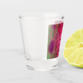 Neon Floral #1 Shot Glas (Links)