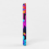 Neon Floral Fantasy Case-Mate iPhone Case (Achterkant/rechts)