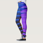 Neon Flow: futuristische gradiënt Leggings (Links)