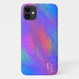 Neon Flow gepersonaliseerde telefoonhoes Case-Mate iPhone Case