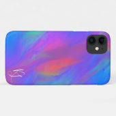 Neon Flow gepersonaliseerde telefoonhoes Case-Mate iPhone Case (Achterkant (horizontaal))