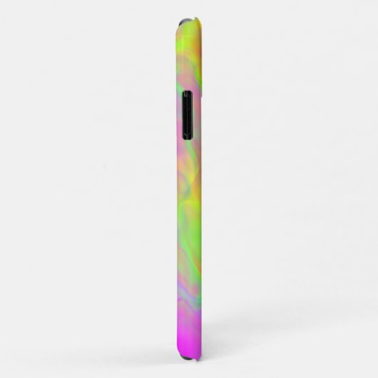 Neon Flow gepersonaliseerde telefoonhoes Case-Mate iPhone Case (Achterkant/rechts)