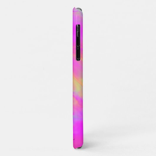 Neon Flow gepersonaliseerde telefoonhoes Case-Mate iPhone Case (Achterkant/links)