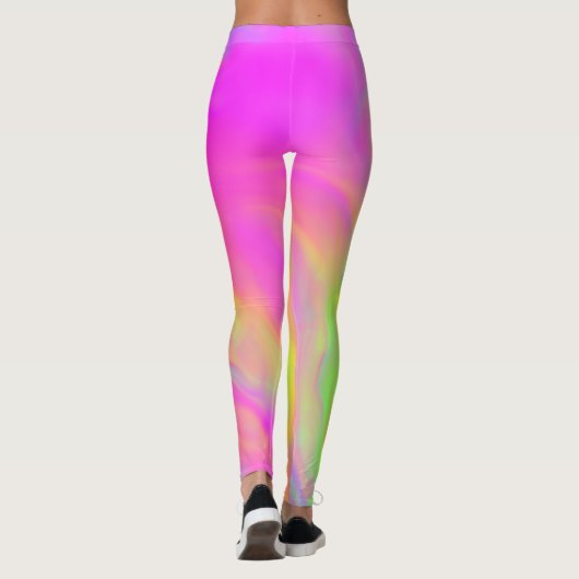 Neon Flow Leggings (Achterkant)