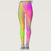 Neon Flow Leggings (Voorkant)