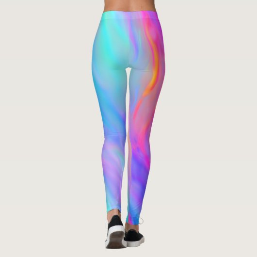 Neon Flow Leggings (Achterkant)