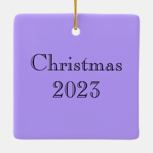 Neon Flowers Keramisch Ornament (Achterkant)