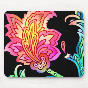 Neon Flowers Muismat