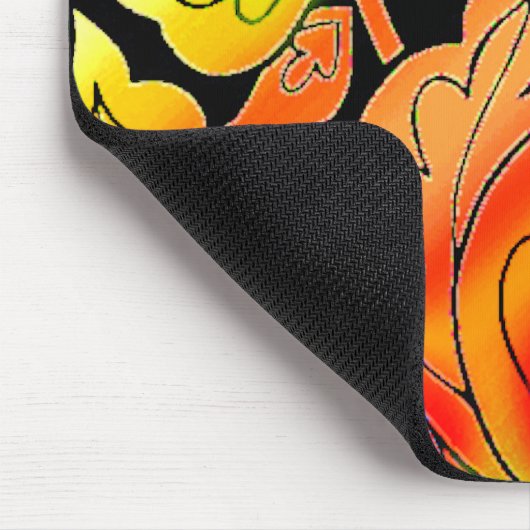 Neon Flowers Muismat (Hoek)