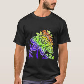 Neon Flowers T-shirt (Voorkant)