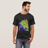Neon Flowers T-shirt (Voorkant volledig)
