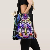 Neon Flowers Tote Bag (Dichtbij)