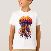 neon-flowkwal t-shirt (Voorkant)