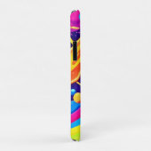 Neon Fluid Art Case-Mate iPhone Case (Achterkant/rechts)