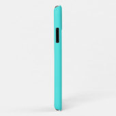 Neon Fluorescent Turquoise Case-Mate iPhone Case (Achterkant/rechts)