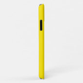 Neon Fluorescent Yellow Case-Mate iPhone Case (Achterkant/rechts)