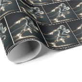 Neon Football Speler Met Bal Cadeaupapier (Rol Hoek)