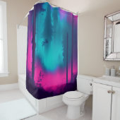 Neon Forest Douchegordijn (In situ)