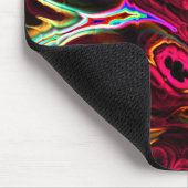 Neon Fractal 2 Muismat (Hoek)