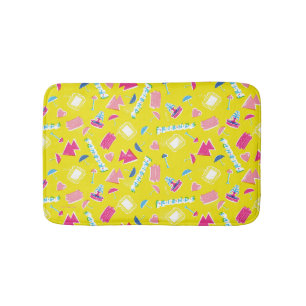 Neon FRIENDS™ Iconenpatroon Badmat