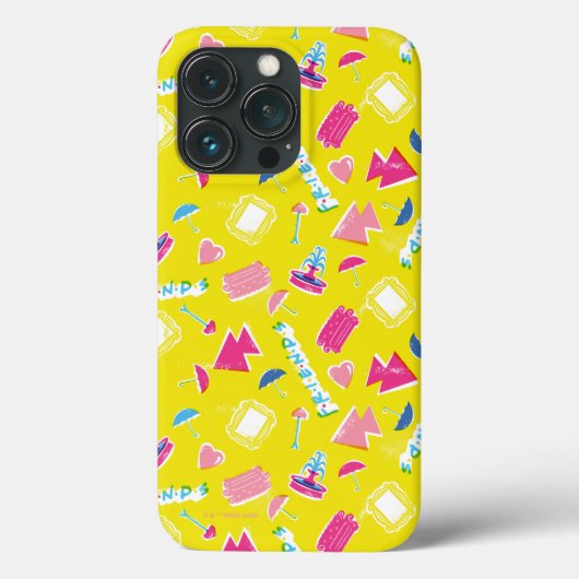 Neon FRIENDS™-pictogrampatroon Case-Mate iPhone Case (Achterkant)