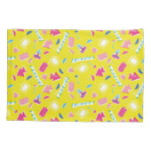 Neon FRIENDS™-pictogrampatroon Kussensloop (Achterkant)