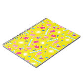 Neon FRIENDS™-pictogrampatroon Notitieboek (Linkerzijde)