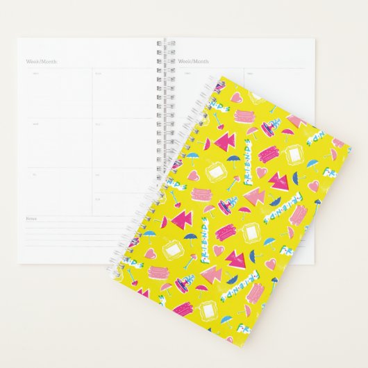 Neon FRIENDS™-pictogrampatroon Planner (Display)