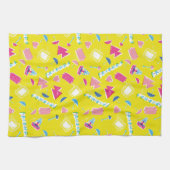 Neon FRIENDS™-pictogrampatroon Theedoek (Horizontaal)