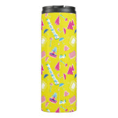 Neon FRIENDS™-pictogrampatroon Thermosbeker (Achterkant)