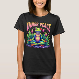Neon Frog Meditatie T-shirt - Inner Peace Shirt