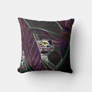 Neon Froggy Pillow Kussen