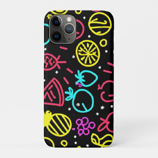 Neon Fruit Extravaganza Case-Mate iPhone Case (Achterkant)