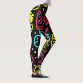 Neon Fruit Extravaganza Leggings (Rechts)