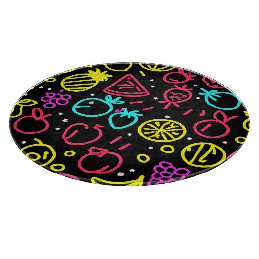 Neon Fruit Extravaganza Snijplank (Hoek)