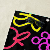 Neon Fruit Extravaganza Strandlaken (In situ)