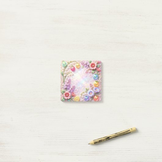 Neon Fruit Sticky Notes (Op bureau)