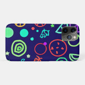 Neon Fruits Patroon Kleuren Case-Mate iPhone Case (Achterkant (horizontaal))