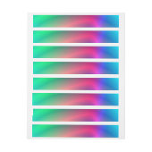 Neon Fun Omwikkelbaar Adreslabel (Vel)