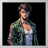 Neon Fury: Anime Outlaw Edition aangekondigd Poster (Voorkant)